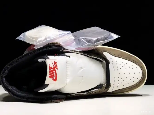 Rep 'Mocha' High CD4487 Scott 1 OG Travis Air Retro 100 Jordan x - 0606